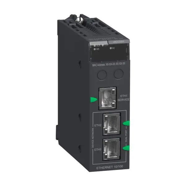 Schneider Electric - BMENOC0301 - Ağ modülü, Modicon M580, Ethernet IP/Modbus TCP - 1