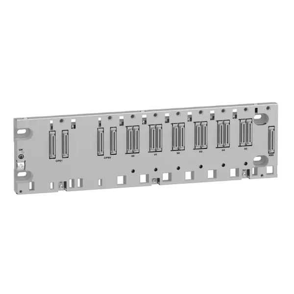 Schneider Electric - BMEXBP0602 - Kabinet X80 - 6 slot - Yedek PS - Eternet arkaplan - 1