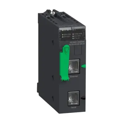 Schneider Electric - BMXNOR0200H - Ethernet / Seri RTU modülü - 2 x RJ45 - 1