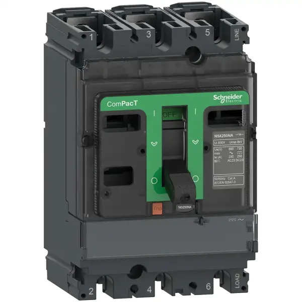 Schneider Electric - C163160S - ComPacT ANAHTAR NSX160NA AC 3P 160A - 1