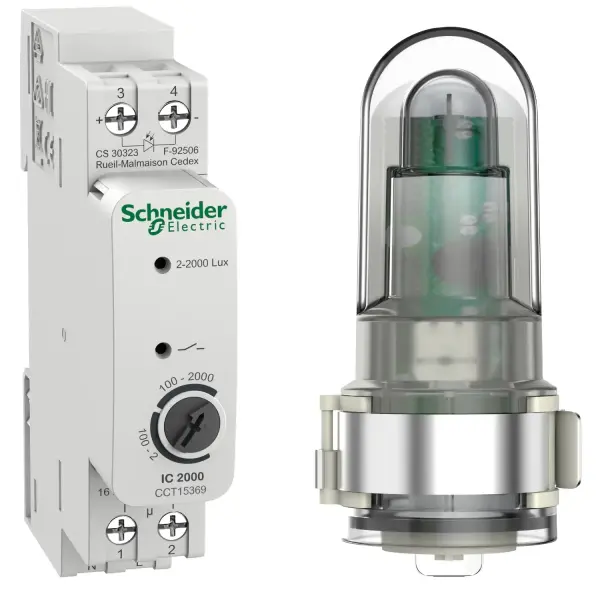 Schneider Electric - CCT15369 - Acti9 IC2000 dış mekan (2 - 2000 lüks) karartma anahtarı - 1