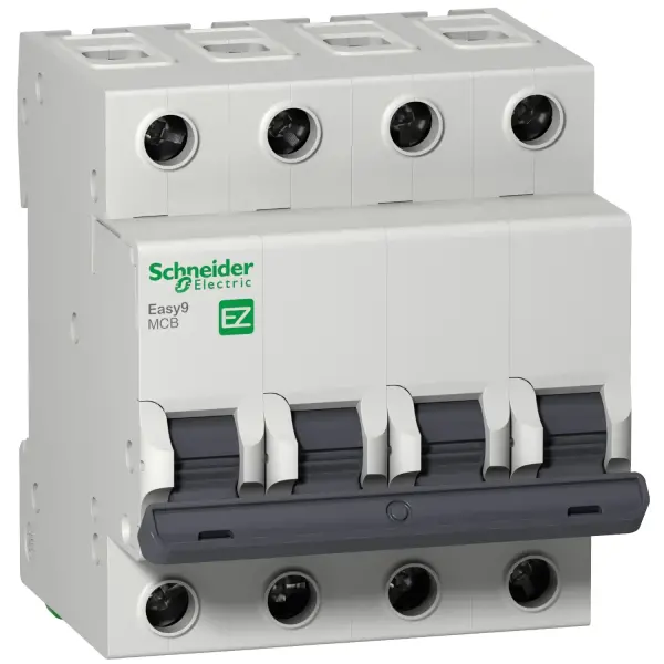 Schneider Electric - EZ9F43440 - Easy9 MCB 4P 40A C 3000A 400V Otomatik Sigorta - 1