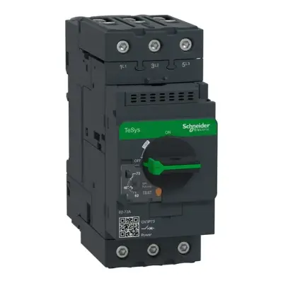 Schneider Electric - GV3P73 - Motor devre kesici, TeSys GV3, 3P, 62-73 A, termik manyetik, EverLink terminalleri - 1