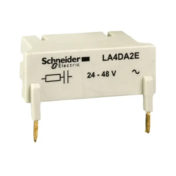 Schneider Electric - LA4DA2E - TeSys D - süpresör modülü - RC devresi - 24...48 V AC - 1