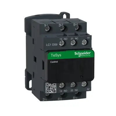Schneider Electric - LC1D09P7 - TeSys D kontaktör - 3P(3 NA) - AC-3 - <= 440 V 9 A - 230 V AC bobin - 1