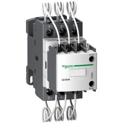 Schneider Electric - LC1DMKM7 - Kompanzasyon kontaktörü, TeSys D, 25 kVAR at 400 V/50 Hz, bobin 220 V AC 50/60 Hz - 1