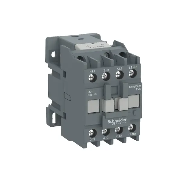 Schneider Electric - LC1E0610B5 - EasyPact TVS kontaktör 3P(3 NA) - AC-3 - <= 440 V 6A - 24 V AC bobin - 1