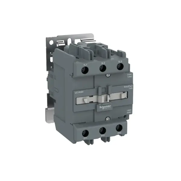 Schneider Electric - LC1E80B5 - EasyPact TVS kontaktör 3P(3 NA) - AC-3 - <= 440 V 80A - 24 V AC bobin - 1