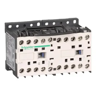Schneider Electric - LC2K0901P7 - TeSys K dönüşlü kontaktör - 3P(3 NA) - AC-3 - <= 440 V 9 A - 230 V AC bobin - 1