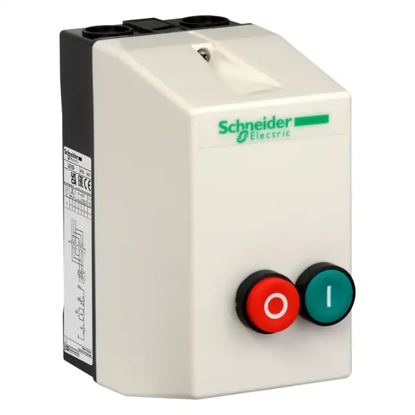 Schneider Electric - LE1D09M7 - TeSys LE - muhafazalı DOL yolverici - 9 A - 220 V AC bobin - 1