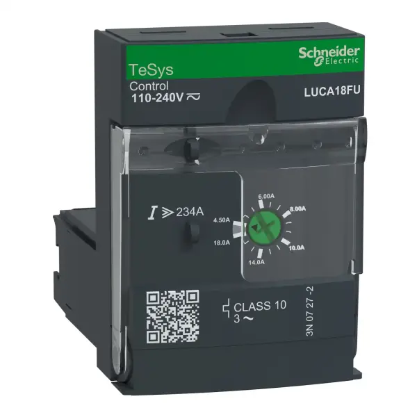 Schneider Electric - LUCA18FU - standart kontrol ünitesi LUCA - sınıf 10 - 4,5...18 A - 110...220 V DC/AC - 1