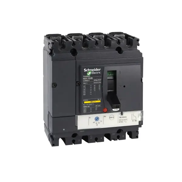 Schneider Electric - LV429570 - devre kesici Compact NSX100B - TMD - 100 A - 4 kutup 4d - 1