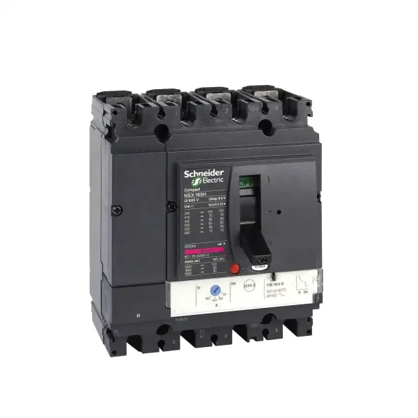 Schneider Electric - LV430691 - devre kesici Compact NSX160H - TMD - 125 A - 4 kutup 4d - 1