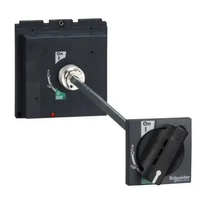 Schneider Electric - LV432598 - ComPact NSX şalter uzatmalı döner kol - kilitlenebilir - siyah - 1