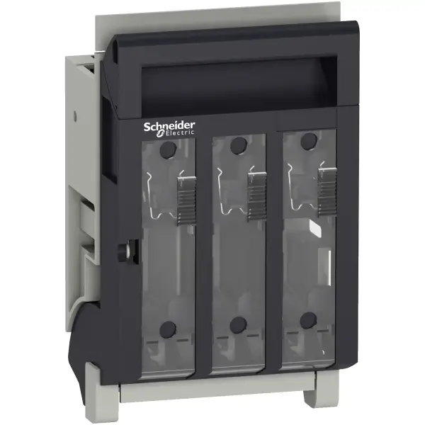 Schneider Electric - LV480800 - Fuse switch disconnector, FuPacT ISFT100, 100 A, DIN NH000, 3 poles, backplate mounting, 1.5 to 50 mm² cable connectors - 1