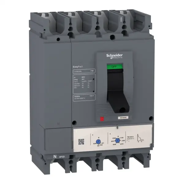 Schneider Electric - LV540319 - Easypact CVS - CVS400N TM400D devre kesici - 4P/3d - 1