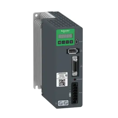 Schneider Electric - LXM16DU04M2X - hareket servo sürücüsü, Easy Lexium 16, single fazlı 200...240V 0,4kW, EMC filtresi yok - 1