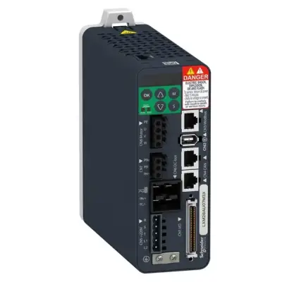 Schneider Electric - LXM28AU07M3X - hareket servo sürücüsü, Lexium 28, single ve üç fazlı 200...230 V, 750 W - 1