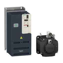  LXM32MC10N4 - servo sürücü - Lexium 32 - trifaze besleme gerilimi 208/480V - 11 kW - 1