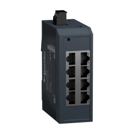 MCSESU083FN0 - Modicon Standart Yönetilemeyen Switch - Bakır için 8 port - 1