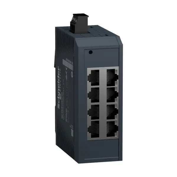 Schneider Electric - MCSESU083FN0 - Modicon Standart Yönetilemeyen Switch - Bakır için 8 port - 1