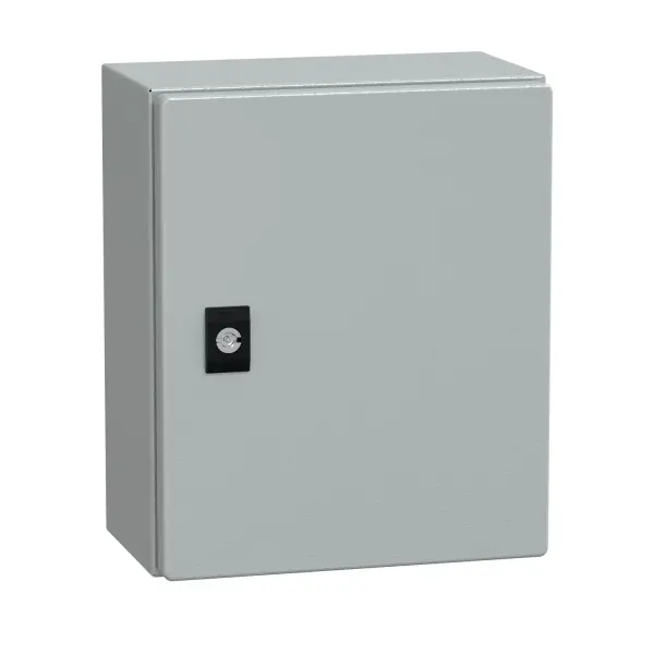 Schneider Electric - NSYCRN325150 - Montaj plakasız Spacial CRN düz kapı Y300xG250xD150 IP66 IK10 RAL7035.. - 1