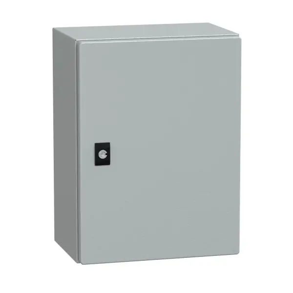 Schneider Electric - NSYCRN43200 - Montaj plakasız Spacial CRN düz kapı Y400xG300xD200 IP66 IK10 RAL7035.. - 1