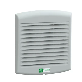 NSYCVF85M24DPF - ClimaSys cebri havalandırma. IP54, 80m3/h, 24V DC, çıkış ızgara ve filtre G2 ile - 1