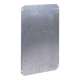 NSYMM43 - Galvanizli çelik sactan yapılmış düz montaj plakası Y400xG300mm - 1