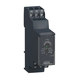 RE22R2QEMR - Harmony, Modular timing relay, 8 A, 2 CO, 0.3 sâ€¦30 s, star delta, 24...240 V AC/DC - 1