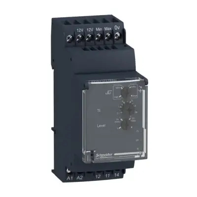 Schneider Electric - RM35LV14MW - Harmony, Modular liquid level control relay, 5 A, 1 CO, 24...240 V AC/DC - 1