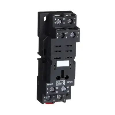 Schneider Electric - RPZF2 - soket RPZ - karışık kontk - 16 A - < 250 V - vida kelepçesi - RXM2.. rölesi için - 1