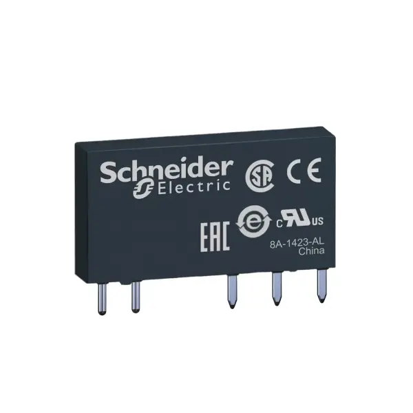 Schneider Electric - RSL1AB4BD - Harmony, İnce Arayüz soketli röle, 6 A, 1 CO, standart, 24 V DC - 1