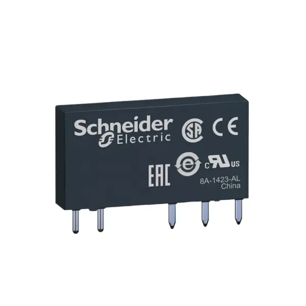 Schneider Electric - RSL1AB4ED - Harmony, İnce Arayüz Tak - Çıkar Rölesi, 6 A, 1 K/A, Standart, 48 V DC - 1