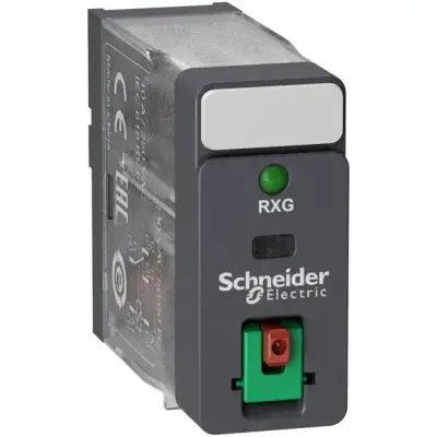 Schneider Electric - RXG12P7 - arayüz soketli röle - Zelio RXG - 1K/A standart -230VAC-10A-LTB'li ve LED'li - 1