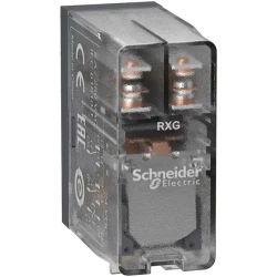  RXG25BD - arayüz soketli röle - Zelio RXG - 2 K/A temiz - 24 V DC - 5 A - 1