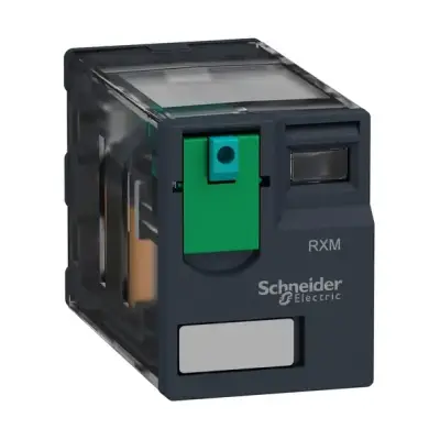 Schneider Electric - RXM2AB1BD - minyatür takılabilir röle - Zelio RXM - 2 K/A - 24 V DC - 12 A - 1