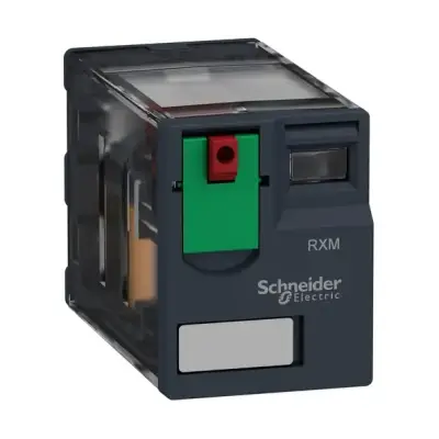 Schneider Electric - RXM4AB1B7 - minyatür takılabilir röle - Zelio RXM - 4 K/A - 24 V AC - 6 A - 1