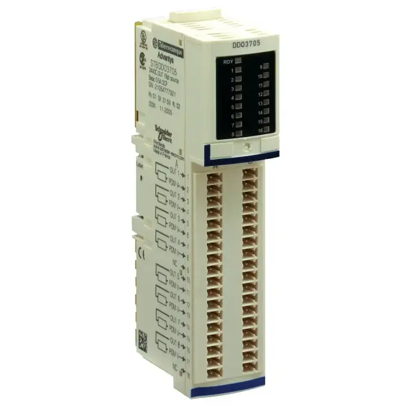 Schneider Electric - STBDDO3705 - temel dijital çıkış modülü STB - 24 V DC - 16 O - 1