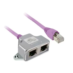  TCSCTN023F13M03 - CANopen terminal adaptörü - daisy chain bağlantı için 2 RJ45 konnektör - 1