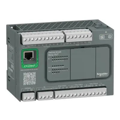 Schneider Electric - TM200CE24R - kontrolör M200 24 IO röle+Ethernet - 1