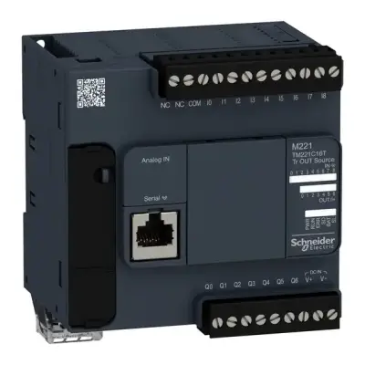 Schneider Electric - TM221C16T - kontrolör M221 16 GÇ transistör PNP - 1