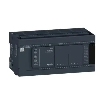 Schneider Electric - TM241C40T - M241 kontrolör 40 GÇ transistör PNP - 1