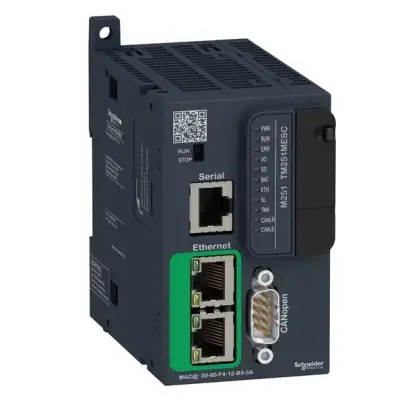 Schneider Electric - TM251MESC - M251 kontrolör Ethernet CAN - 1