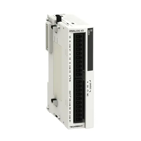 Schneider Electric - TM2AMM6HT - analog giriş/çıkış modülü M238 - 4 giriş gerilim/akım yüksek seviye - 2 çıkış - 1