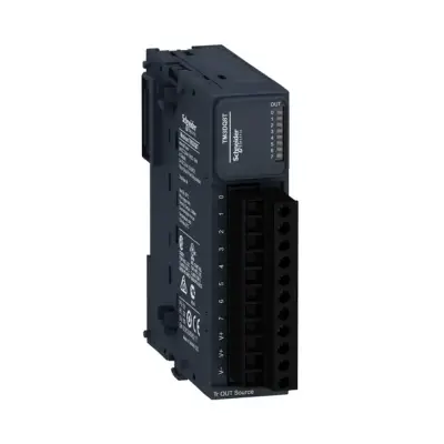 Schneider Electric - TM3DQ8T - modül TM3 - 8 çıkış transistörü PNP - 1