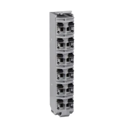  TM5ACTB12PS - Modicon TM5, terminal bloğu, 12 kontak, gri, adet 1 - 1