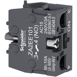 ZA2EE101 - Kontak blok Ø22mm buton için, 1 NA - 1