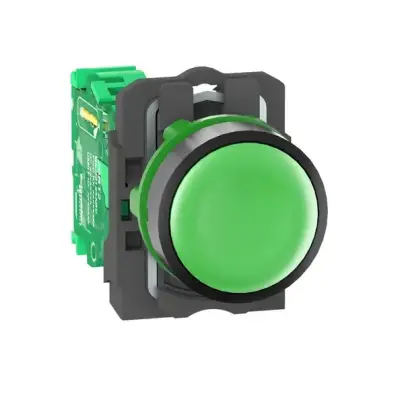 Schneider Electric - ZB5RTA3 - iletici - Ø22 mm plastik başlık - yeşil başlık - 1
