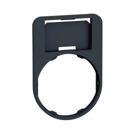 ZBZF33 - Harmony XB5, Legend holder 40 x 60 mm for flush mounted heads, plastic, without legend - 1